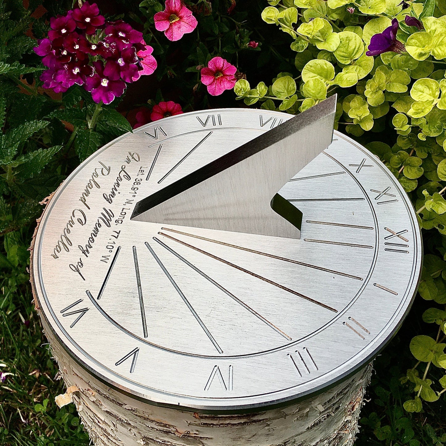 Custom Memorial Gift Sundial