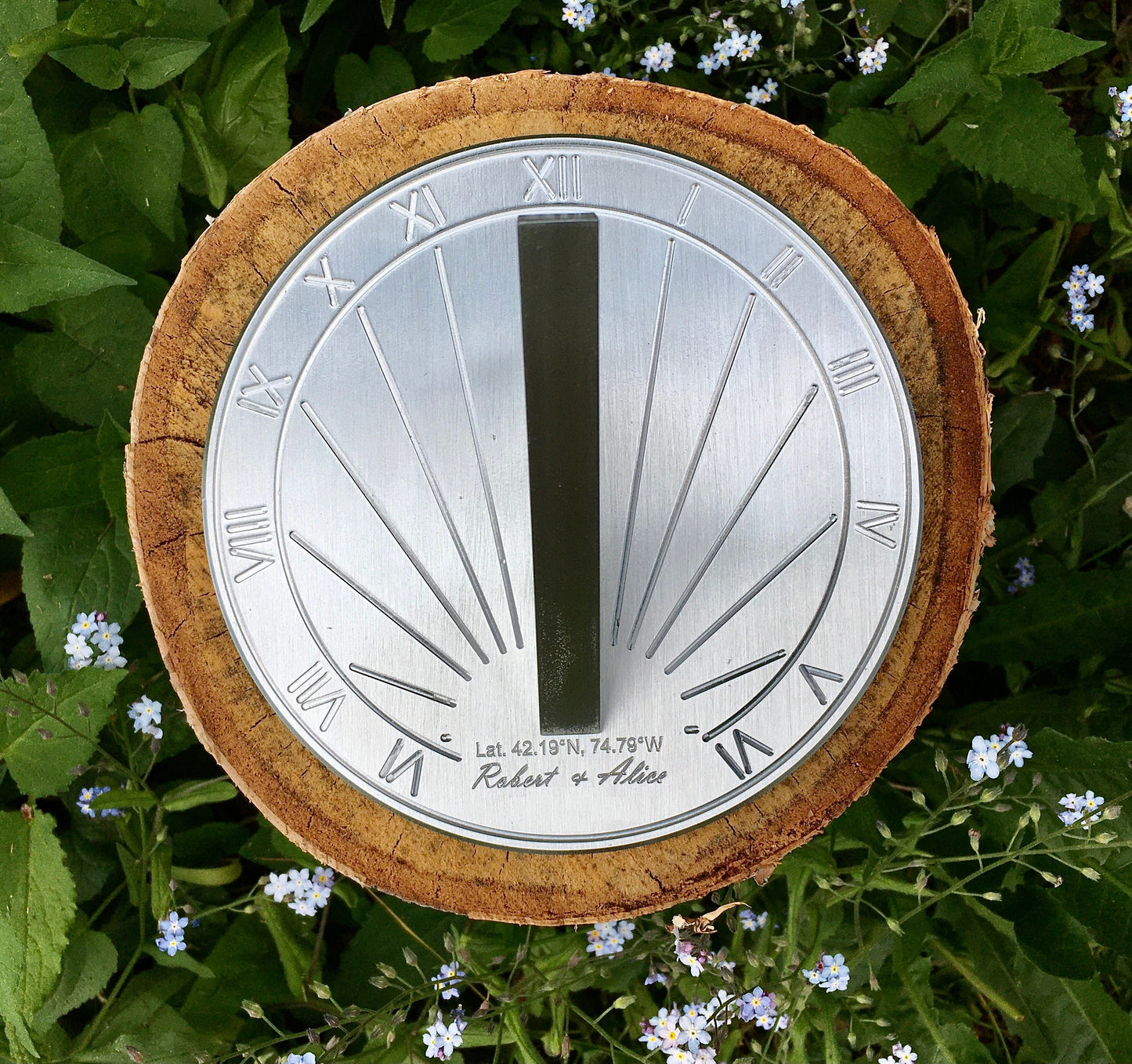 15th Wedding Anniversary Gift Sundial