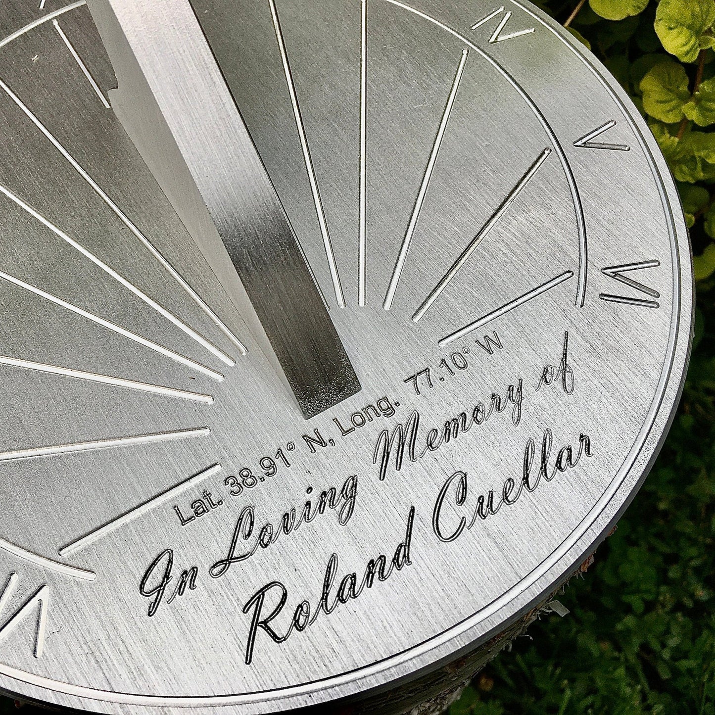 Custom Memorial Gift Sundial