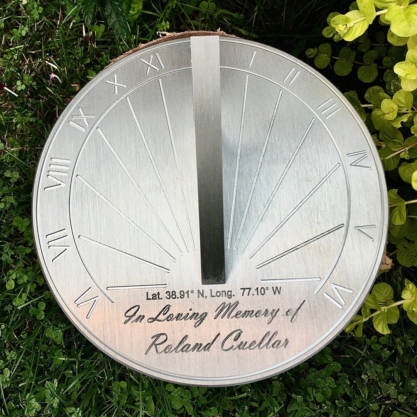 Custom Memorial Gift Sundial