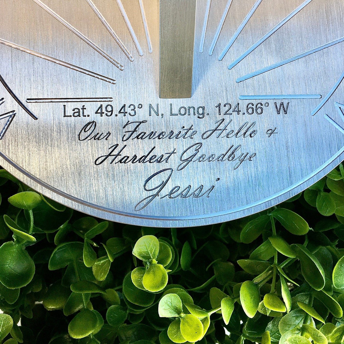 Custom Pet Memorial Sundial