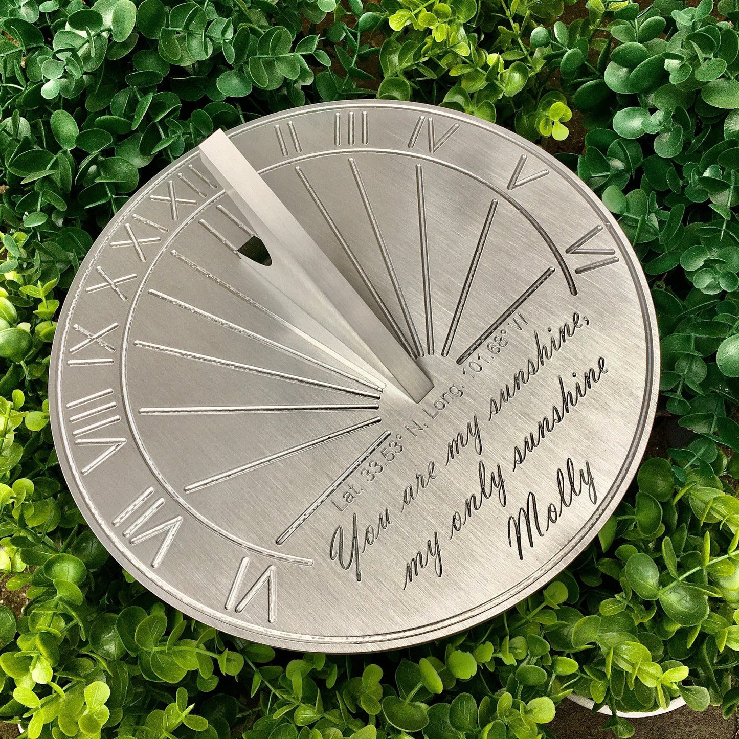 Custom Pet Memorial Sundial