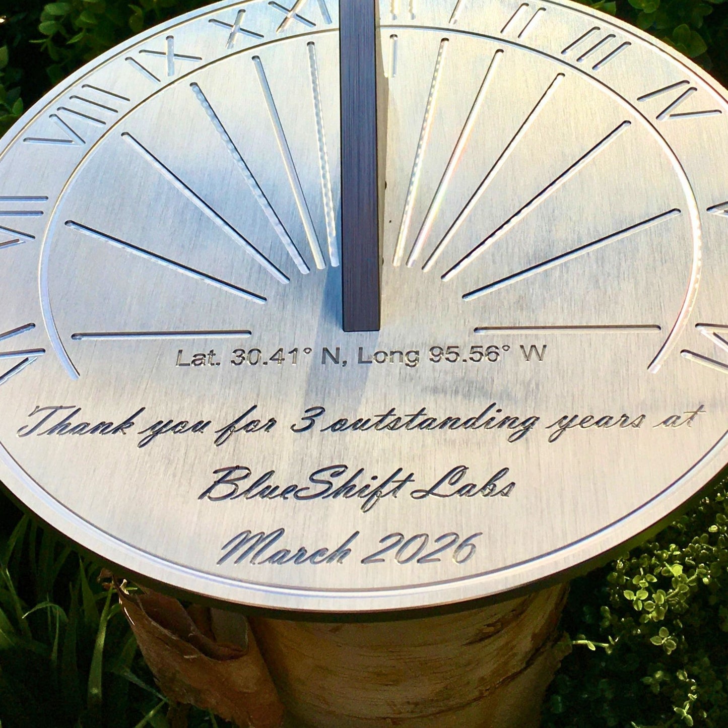 Employee Appreciation Gift Sundial