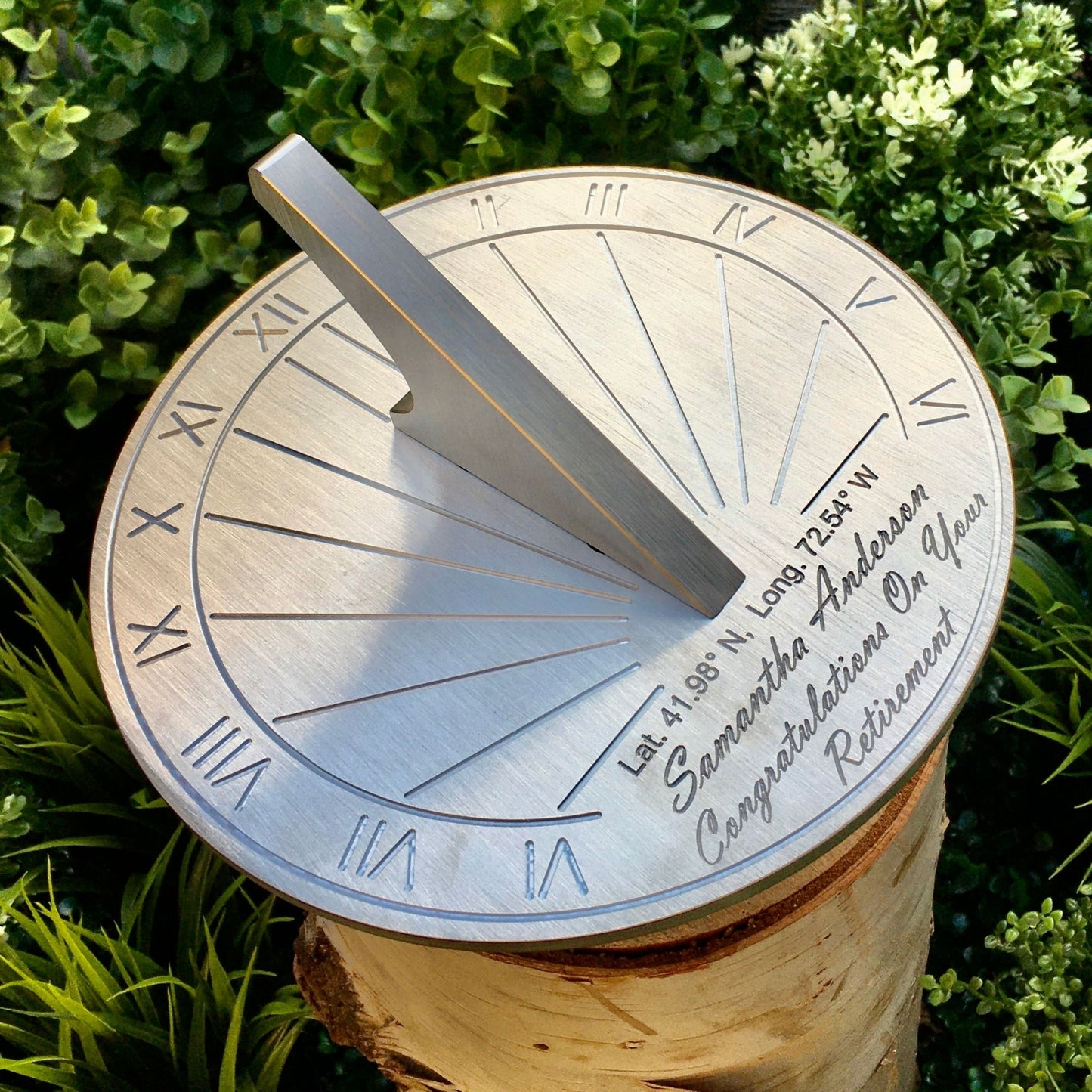 Retirement Gift Sundial