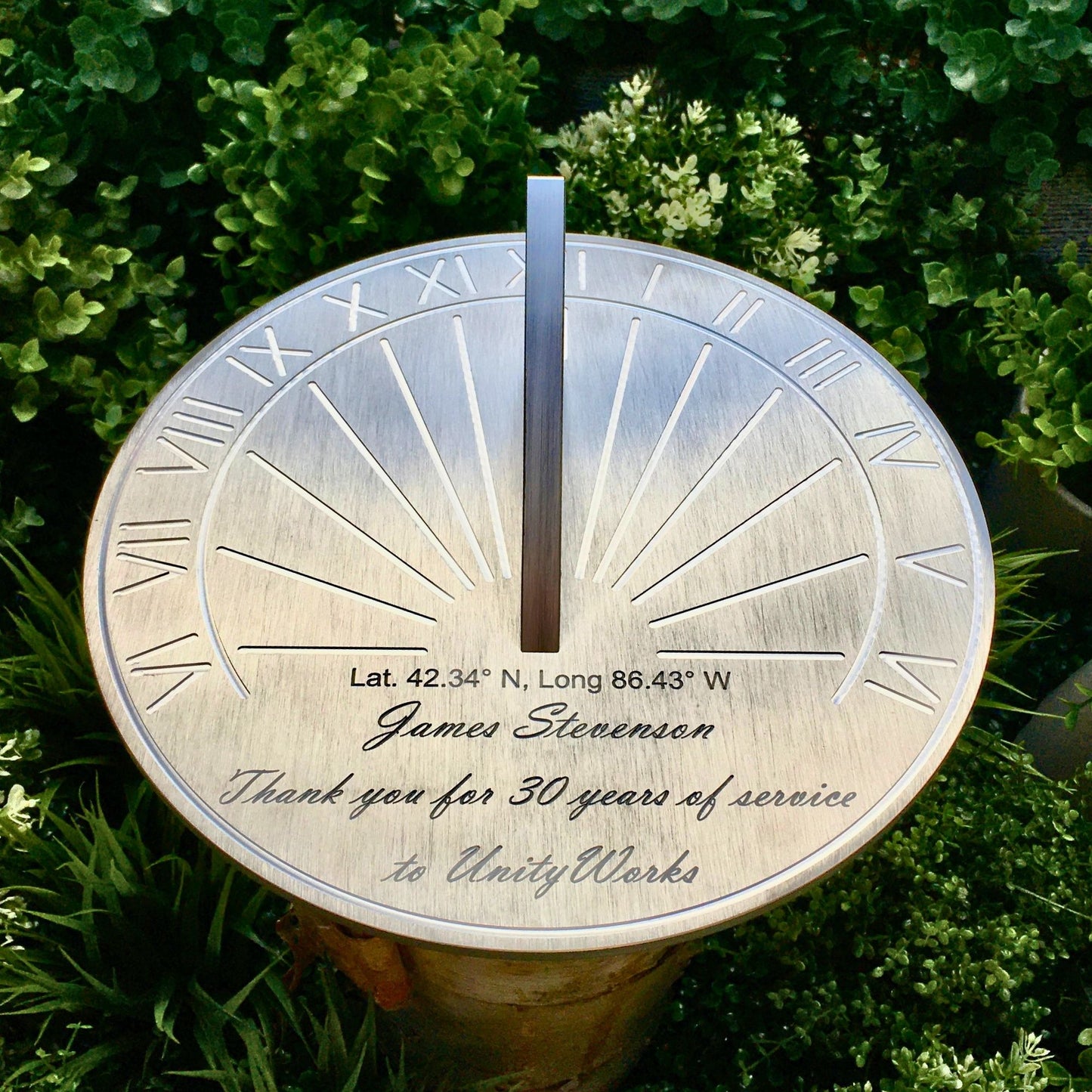 Volunteer Appreciation Gift Sundial