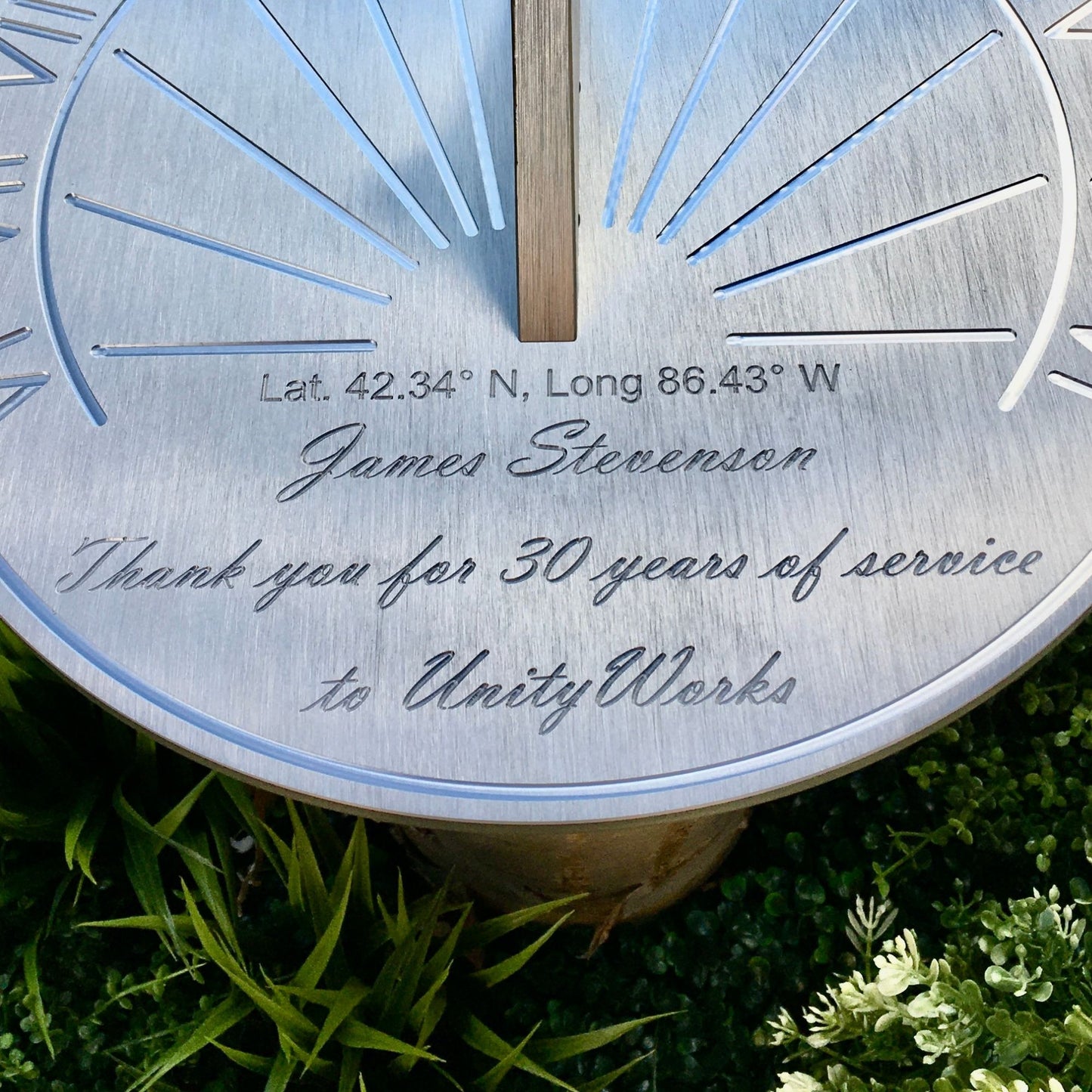 Volunteer Appreciation Gift Sundial