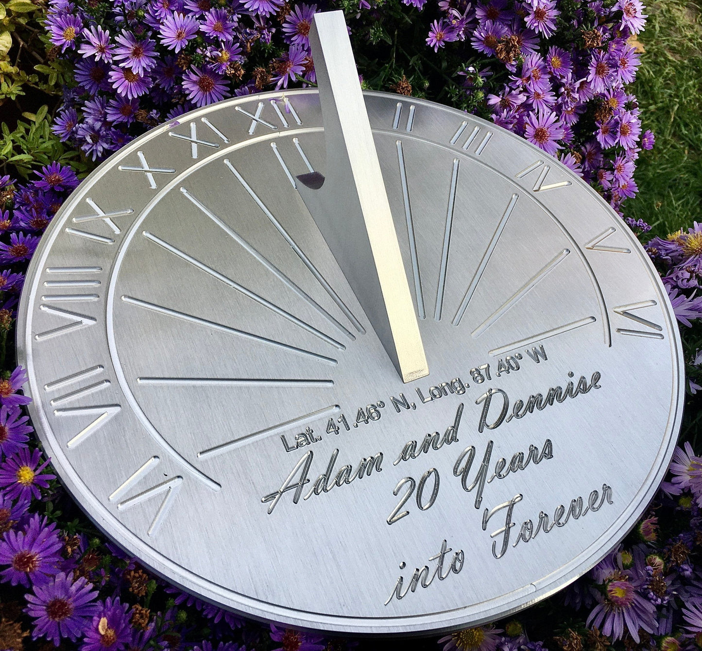Beautiful china gifts shown in garden, displaying exceptional ideas for 20 year anniversary. 