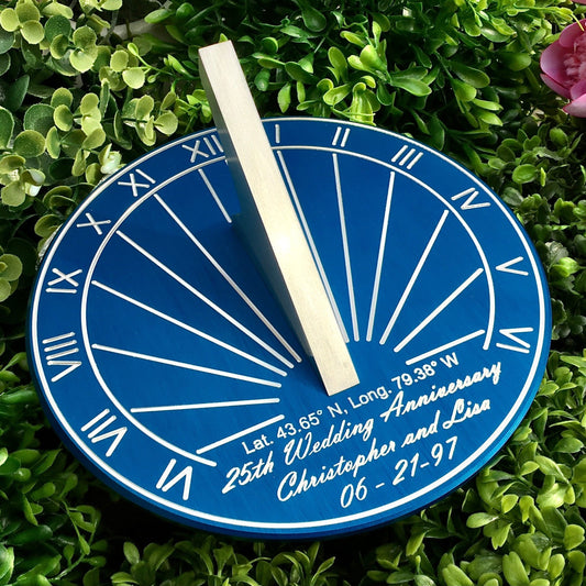Custom Color Anniversary Gift Sundial